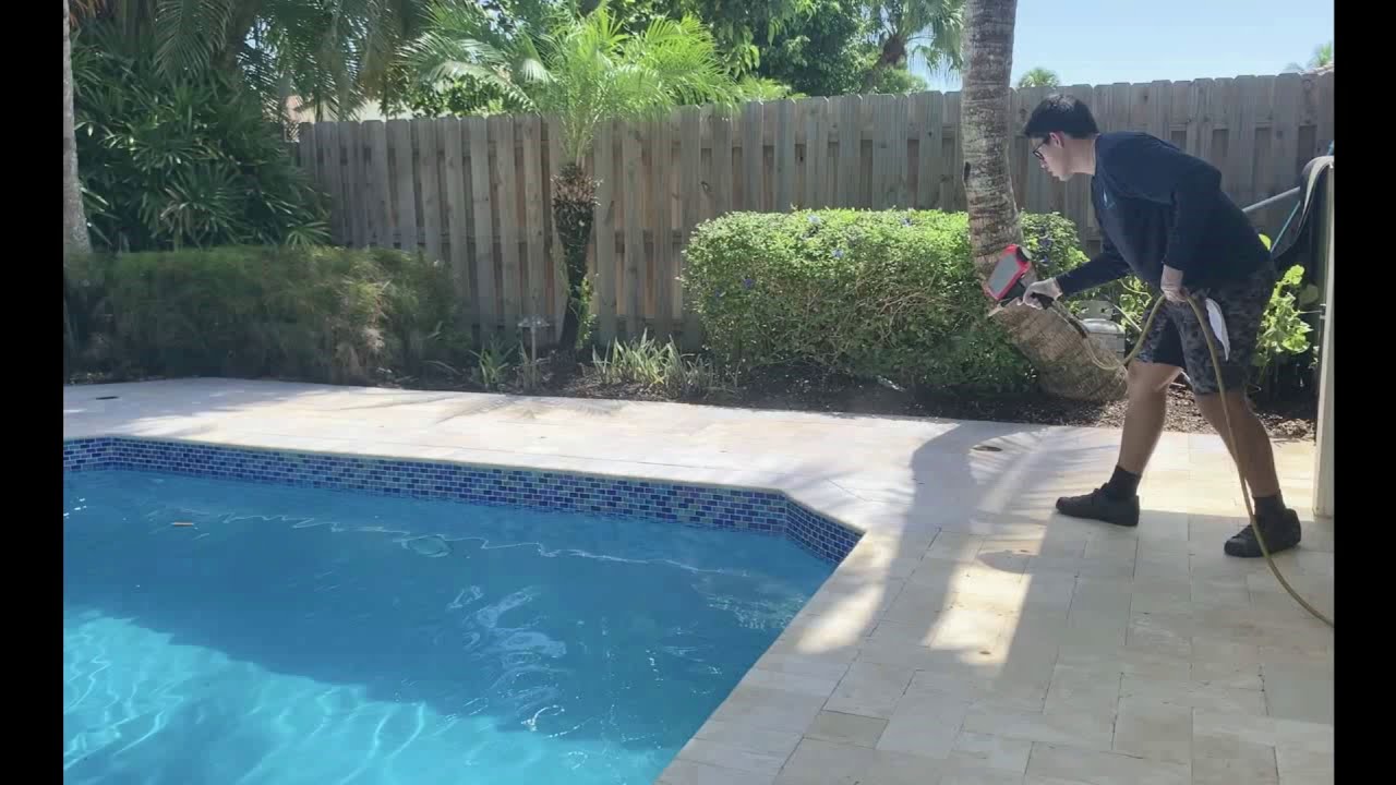 Boca Raton Travertine Sealing