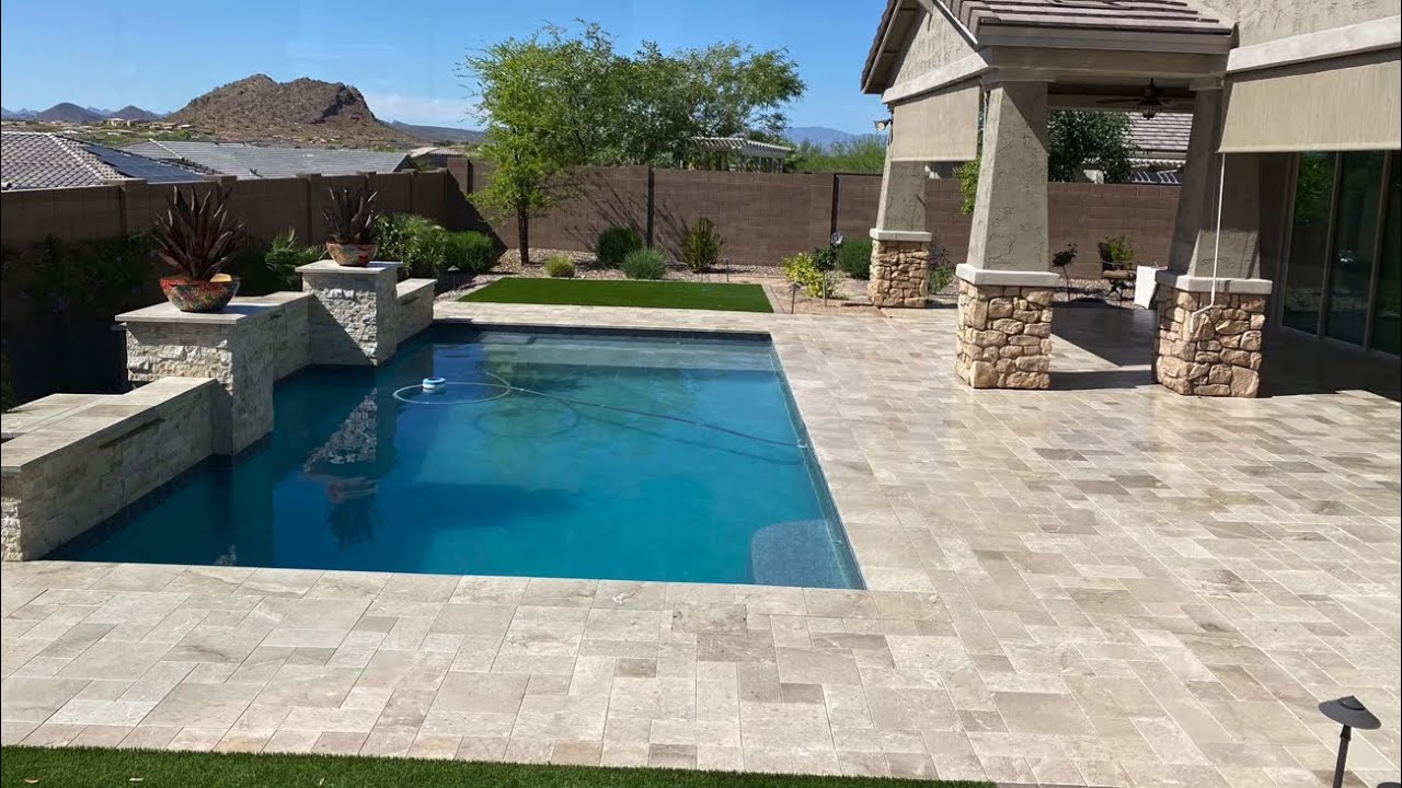 Peoria, AZ Travertine Sealing / Anti Slip Travertine Peoria