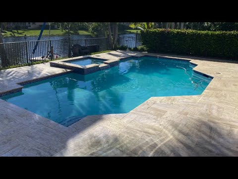 Cleaning Pavers Coral Springs: Travertine, Marble Sealing / Non Slip