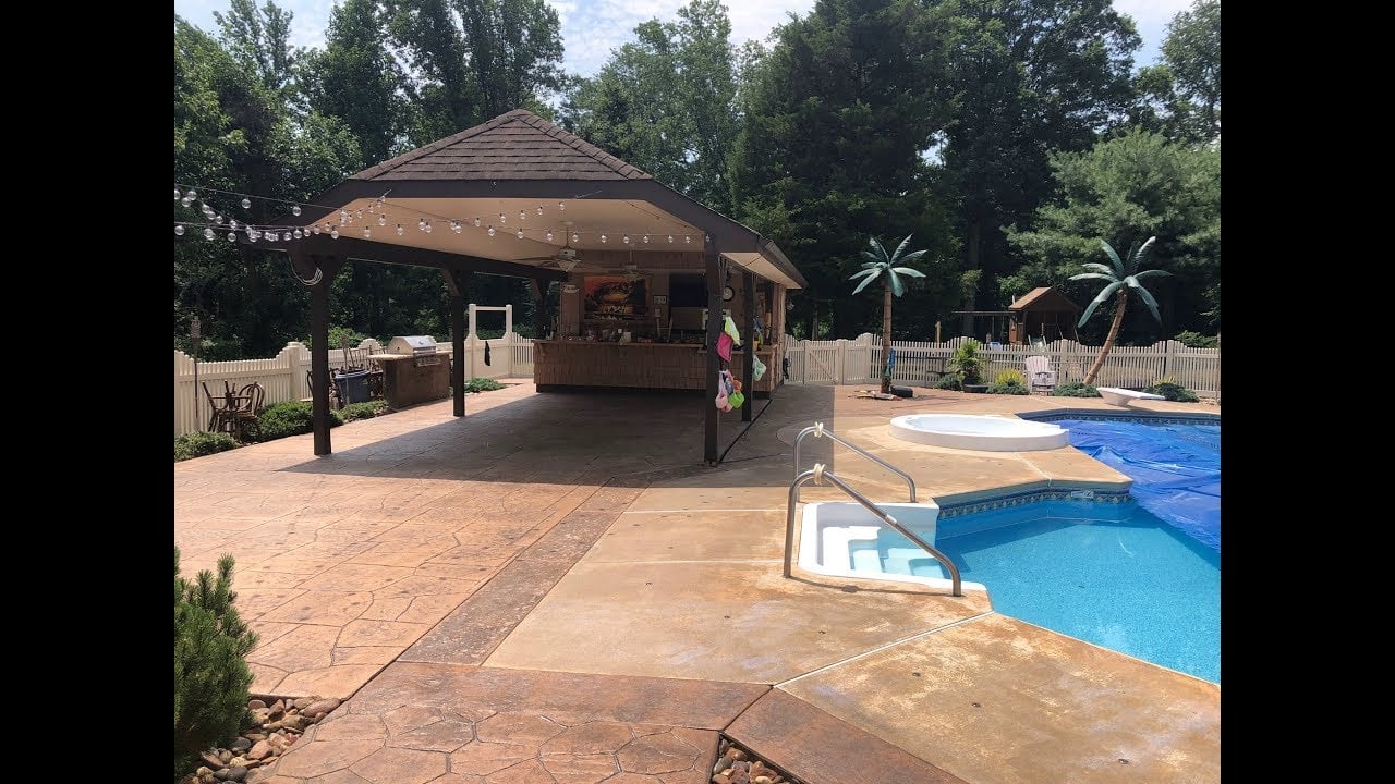 Slippery Stamped Concrete - Anti Slip Application New Jersey