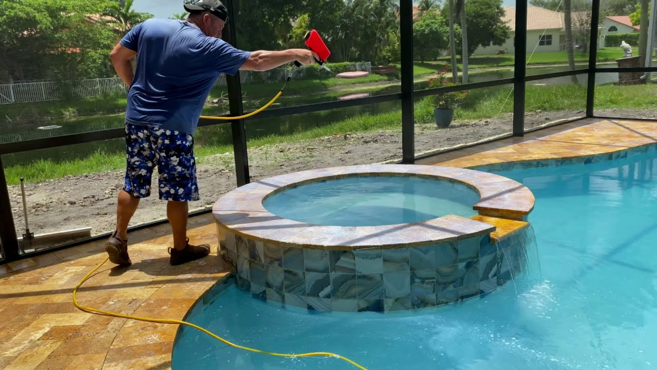 Pembroke Pines Travertine Sealing