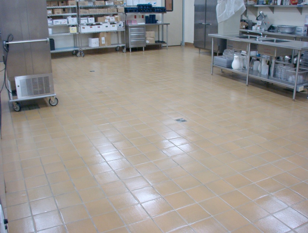 Sealing Grout In Commercial Kitchen