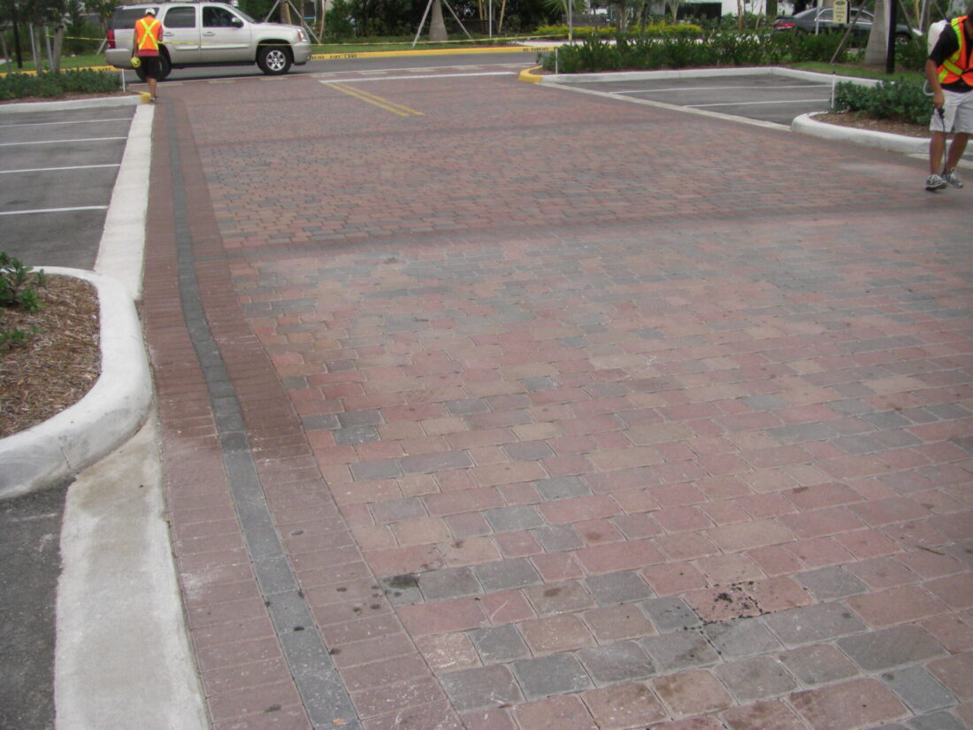 Sealing Pavers