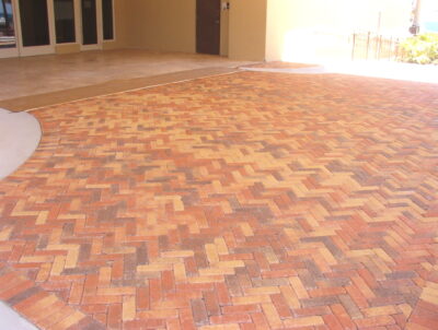 After Sealing Pavers