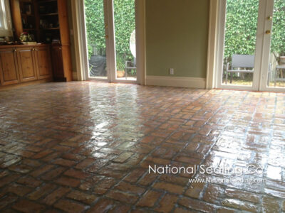 Sealing Interior Pavers After