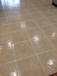 Sealing Grout Lines