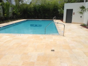 Anti Slip Pool Deck