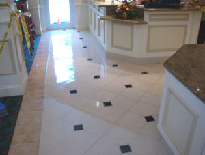 Breakfast Servicing area - Sealing Tile and Grout by National Sealing Co