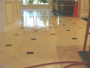 Front Desk Area - Sealing Tile and Grout by National Sealing Co