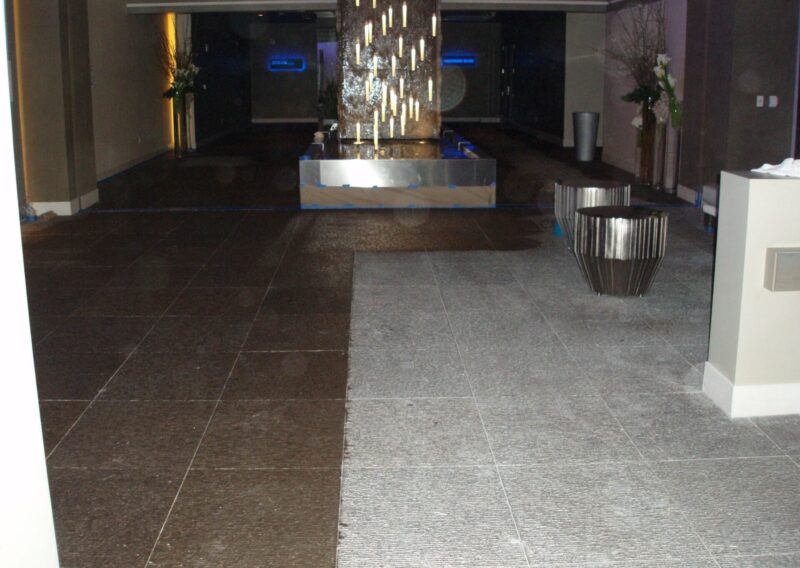 Flamed Granite Comparison