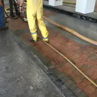 How to Remove Sealer & Paint from Brick Pavers by National Sealing Co.