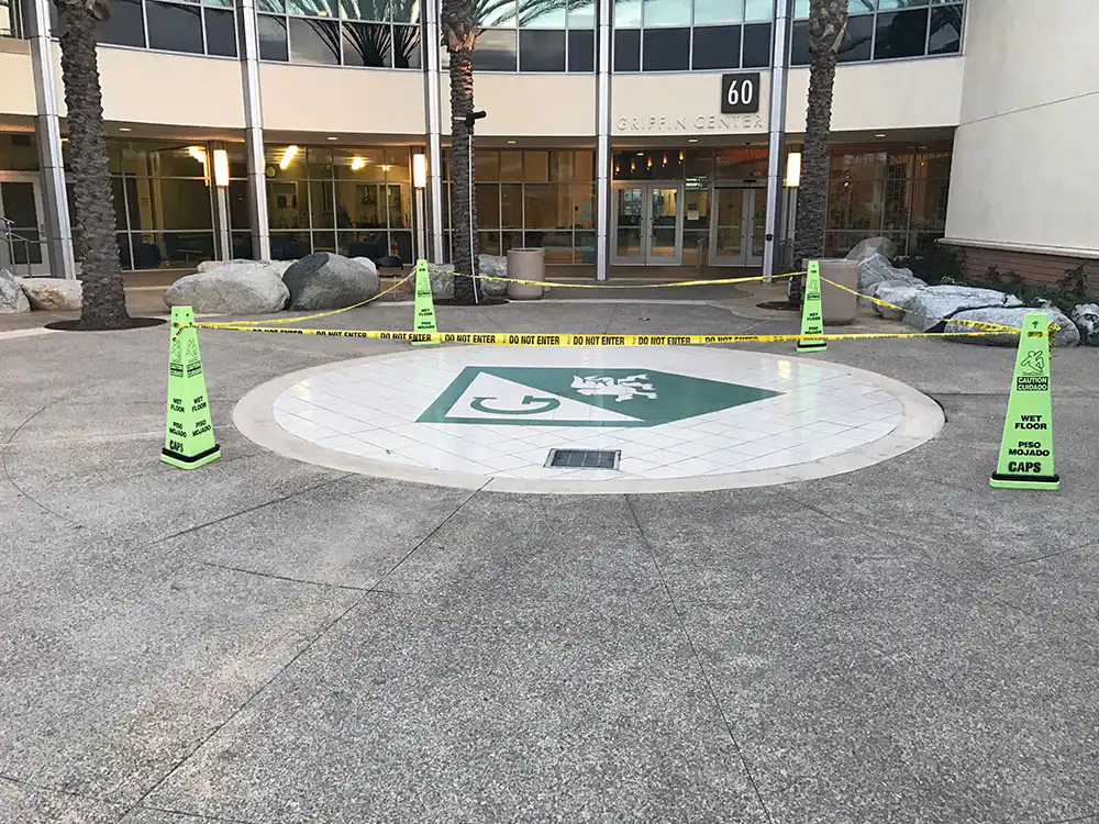 Porcelain Tile Non Slip Application - California