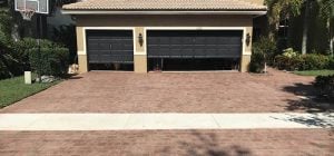 With National Sealing Co's patented paver dyeing process, we now can restore faded pavers to almost new looking.