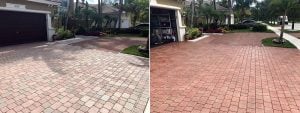 Brick pavers must be sealed to prevent fading by National Sealing CO