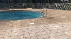 Sealing Pavers for Commercial Pool Deck Pavers by National Sealing Co.