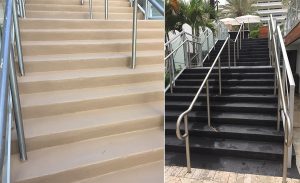 Commercial Anti Slip Floor Treatment for Stairs by National Sealing Co.