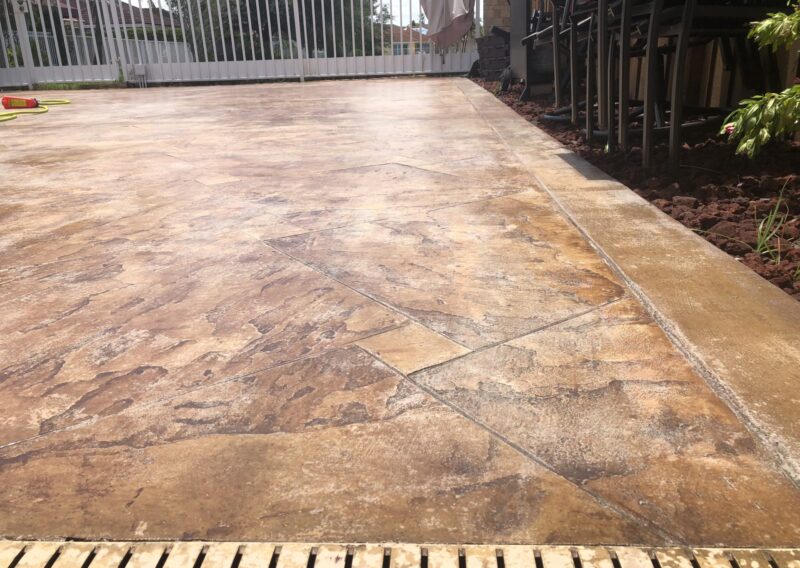Non-Slip Decorative Concrete, Miami, FL