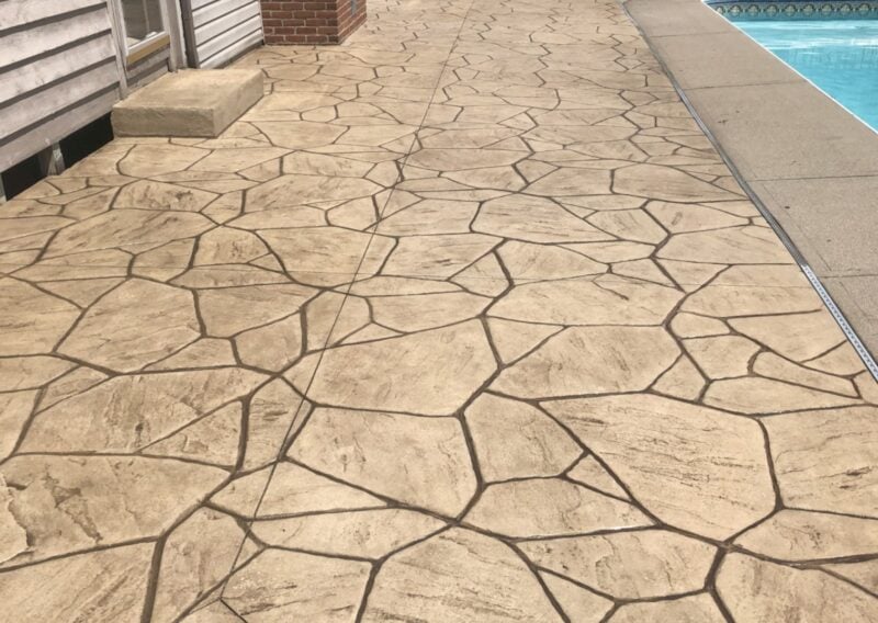 Non-Slip Decorative Concrete, Columbus, OH