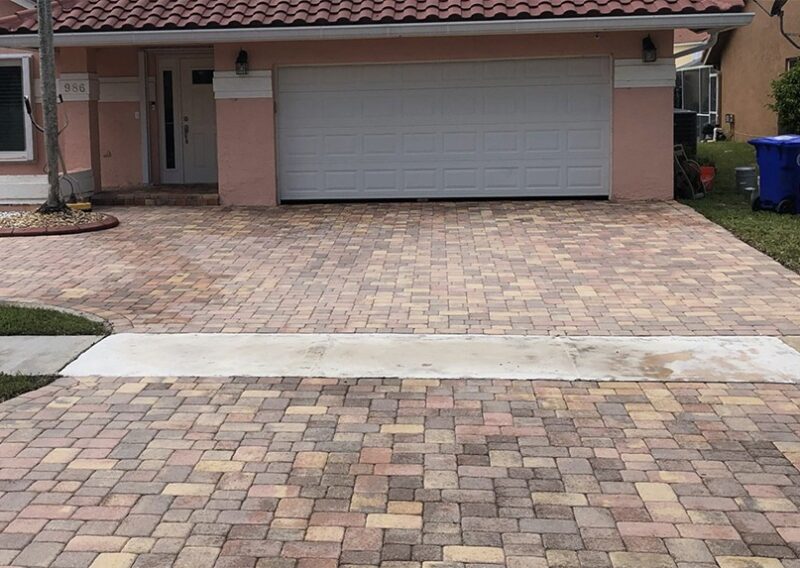 Pembroke Pines, FL Before (Red Dye)