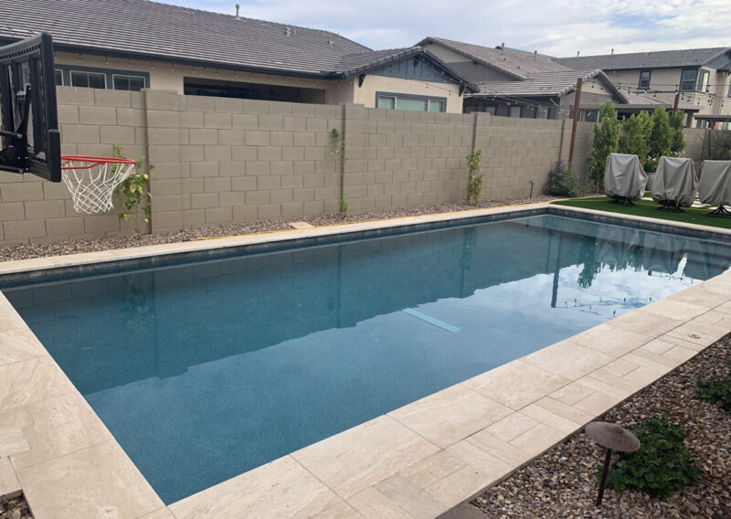 Sealing Travertine + Nano Non Slip Beads – Gilbert, AZ