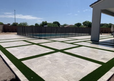 Sealing Travertine + Nano Non Slip Beads – Gilbert, AZ