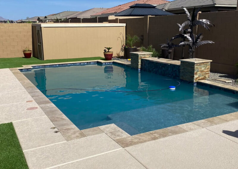 Sealing Travertine + Nano Non Slip Beads – Mesa, AZ