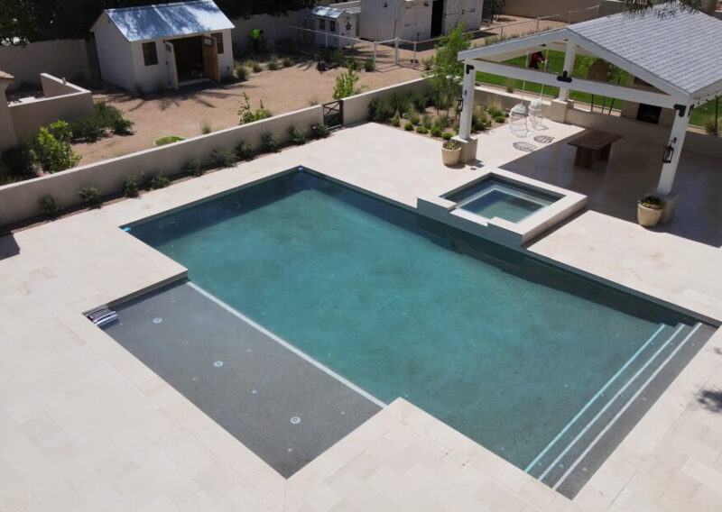 Sealing Limestone + Nano Non Slip Beads – Scottsdale, AZ