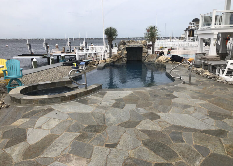 Sealing Slate Stone - Lavallette, NJ