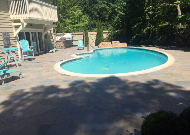 Sealing Stamped Concrete - Tryon, NC