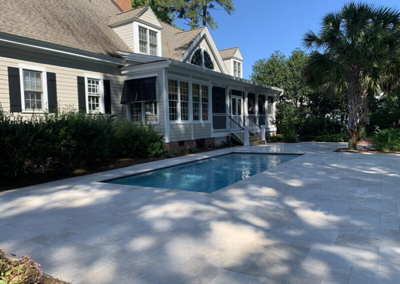 Sealing Travertine - Myrtle Beach, SC