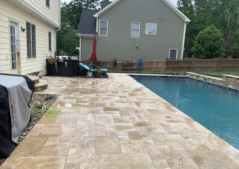 Sealing Travertine - Raleigh, NC