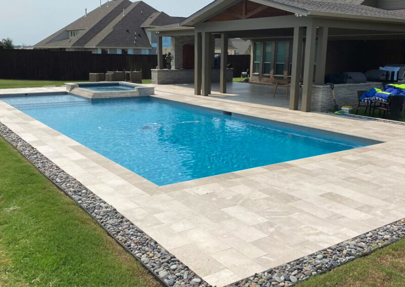 Sealing Travertine - Keller, TX