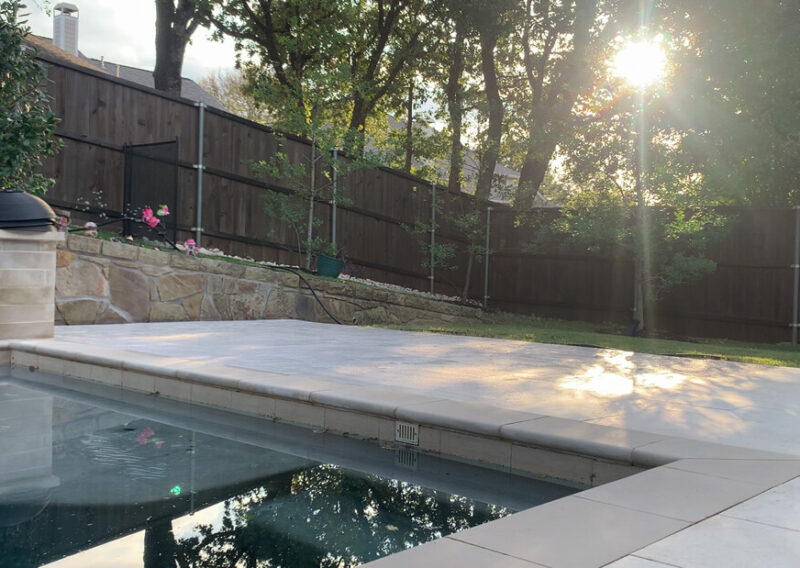 Sealing Travertine - Keller, TX