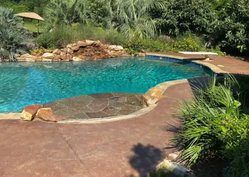 Sealing Stamped Concrete - Irving, TX