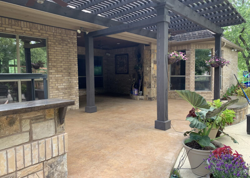 Sealing Stamped Concrete - Richland Hills, TX
