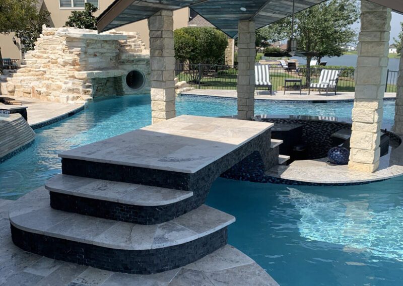 Travertine Sealing - Cypress, TX