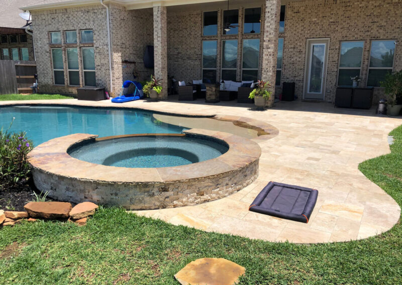 Travertine Sealing - Cypress, TX
