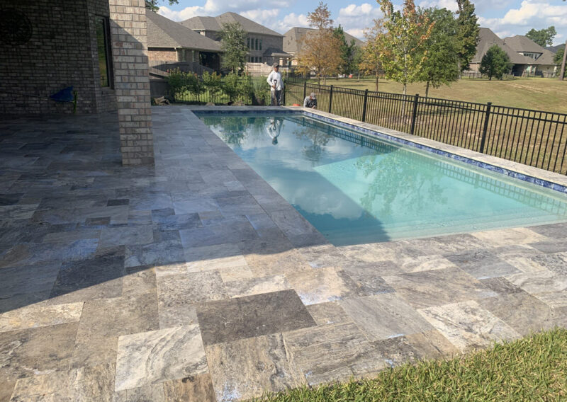 Travertine Sealing - Cypress, TX