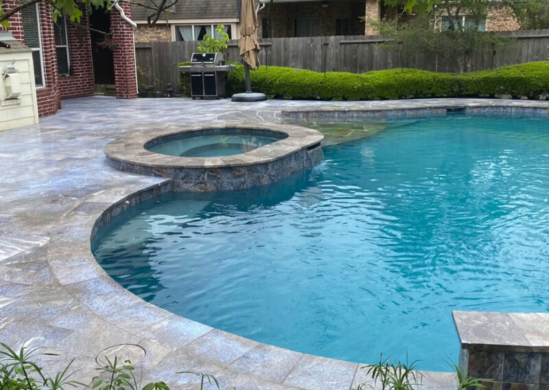 Travertine Sealing - The Woodlands, TX