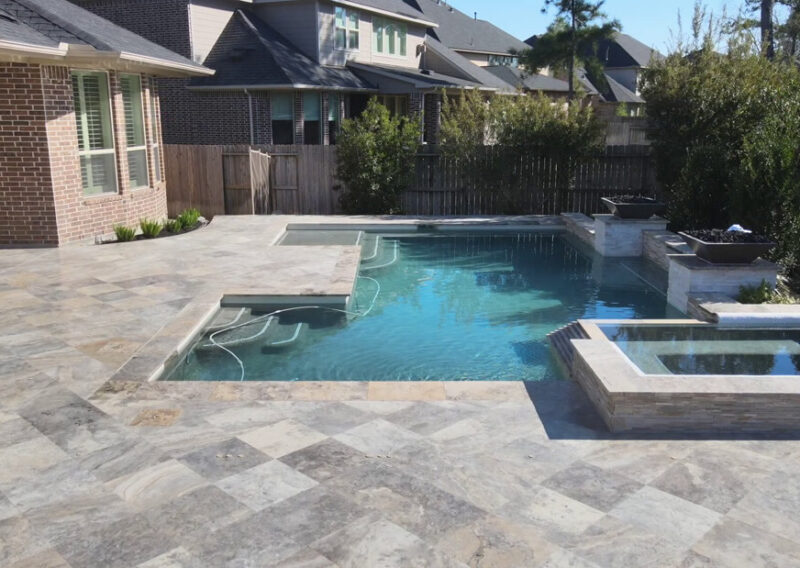 Travertine Sealing - Cypress, TX