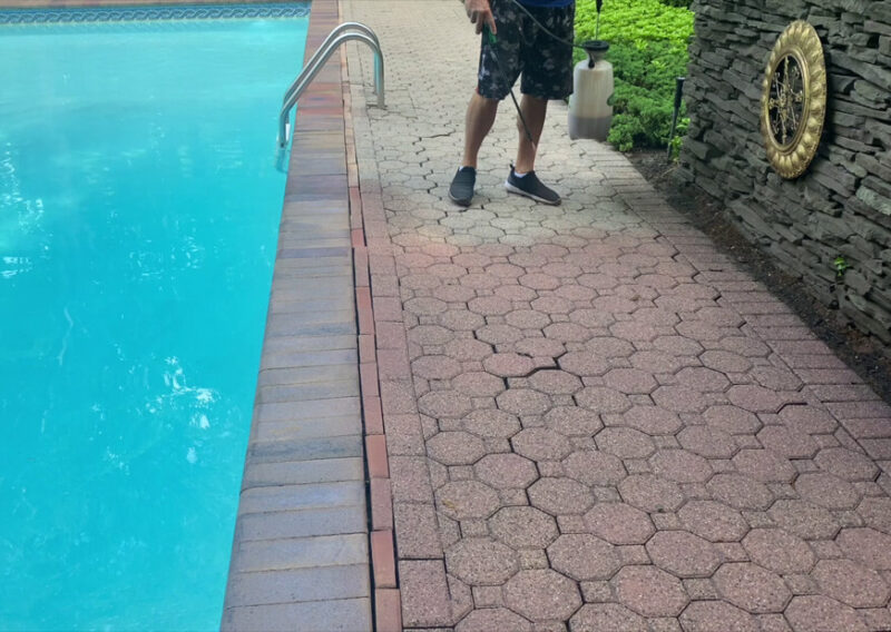 Paver Brick Dyeing - Northport, NY