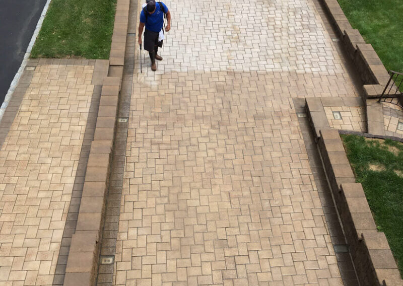 Restoring Faded Pavers - Whitestone, NY