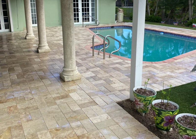 Sealing Travertine - Boca Raton, FL