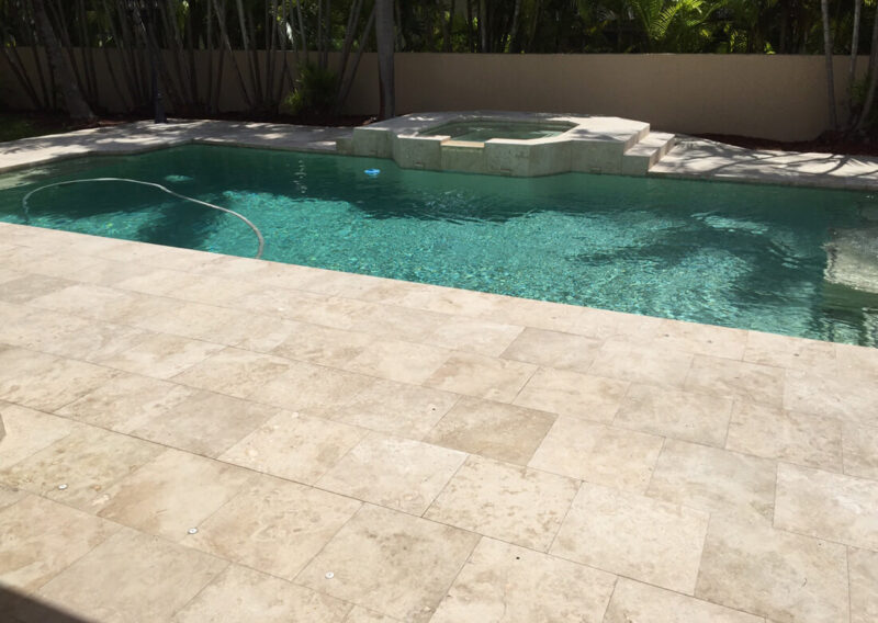 Sealing Travertine - Miami, FL