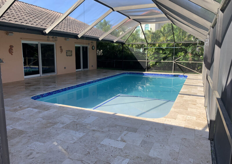 Sealing Travertine - Boca Raton, FL