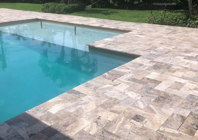 Sealing Travertine - Miami, FL