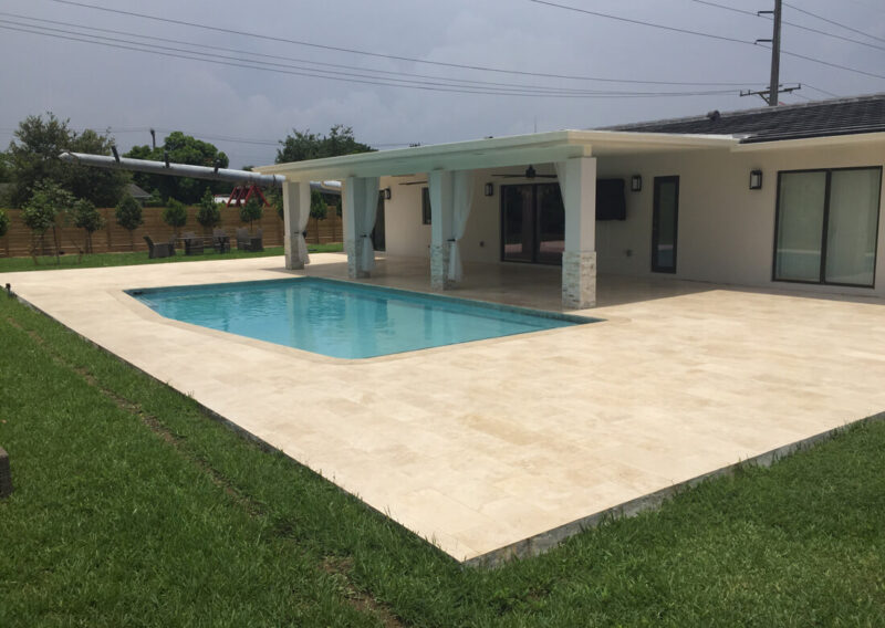 Sealing Travertine - Miami, FL