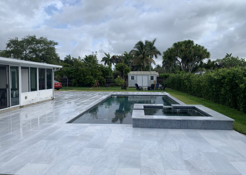Sealing Travertine - Miami, FL