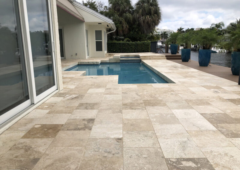 Sealing Travertine - Boca Raton, FL