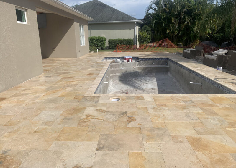 Sealing Travertine - Bradenton, FL